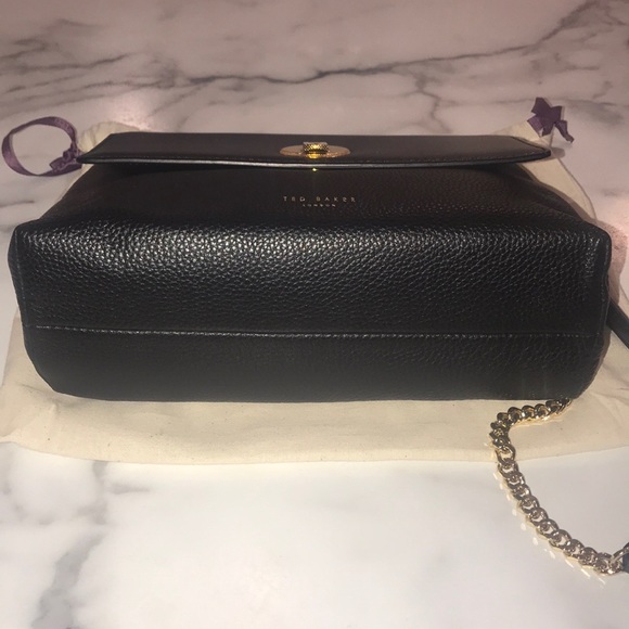 Ted Baker Black and Gold Purse - Picture 3 of 6